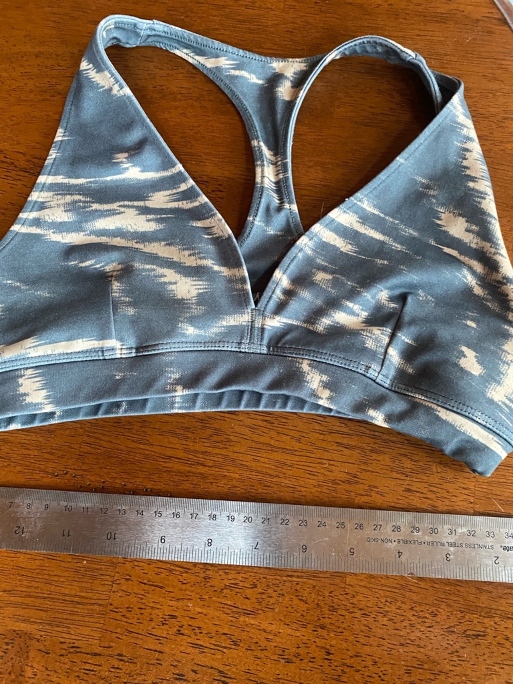 Mika Army Green Tie-Dye Racerback Bralette